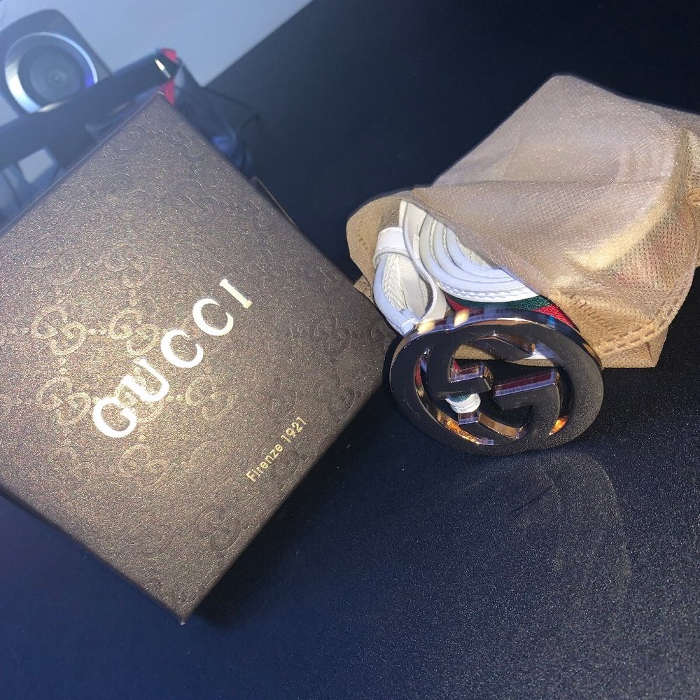 Gucci Belt(White)